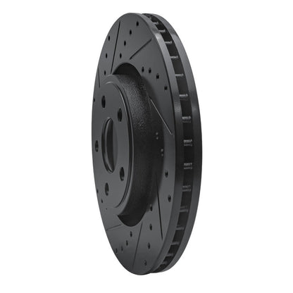 DFC D&S Black Brake Rotor (FRONT LEFT): Dodge Durango (11-25)