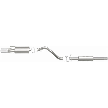 MagnaFlow 1993-1999 Volkswagen Golf Touring Series Cat-Back Performance Exhaust System