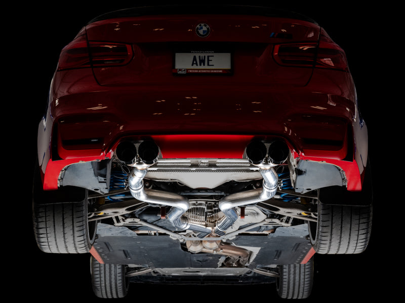 AWE Tuning F8X M3/M4 Track Edition Catback Exhaust | BMW M2/M3/M4/8 Series (14-26) (3020-43087)