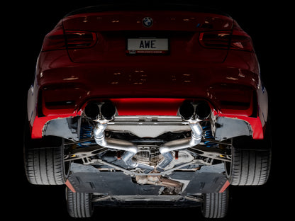 AWE Tuning F8X M3/M4 Track Edition Catback Exhaust | BMW M2/M3/M4/8 Series (14-26) (3020-43087)