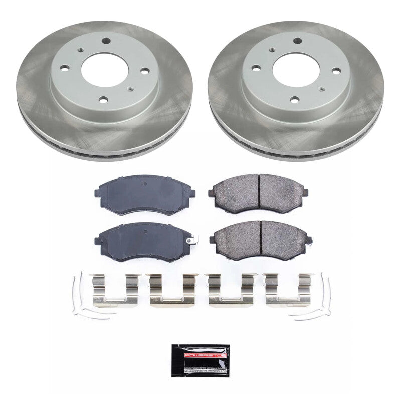 PowerStop Rotor Kit | 2000–2006 Nissan Sentra (SC656)