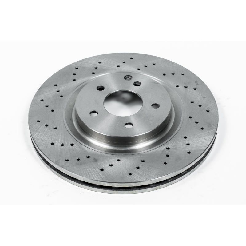 PowerStop Front Brake Rotor | Mercedes-Benz C230 (04-07) (EBR682)