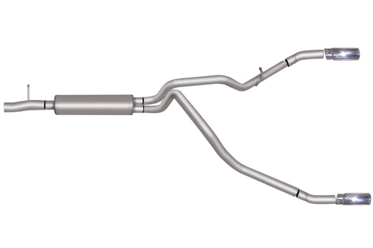 Gibson 2.5in Dual Split Cat-Back Exhaust | Ford F-250 Super Duty Lariat (11-16) Stainless