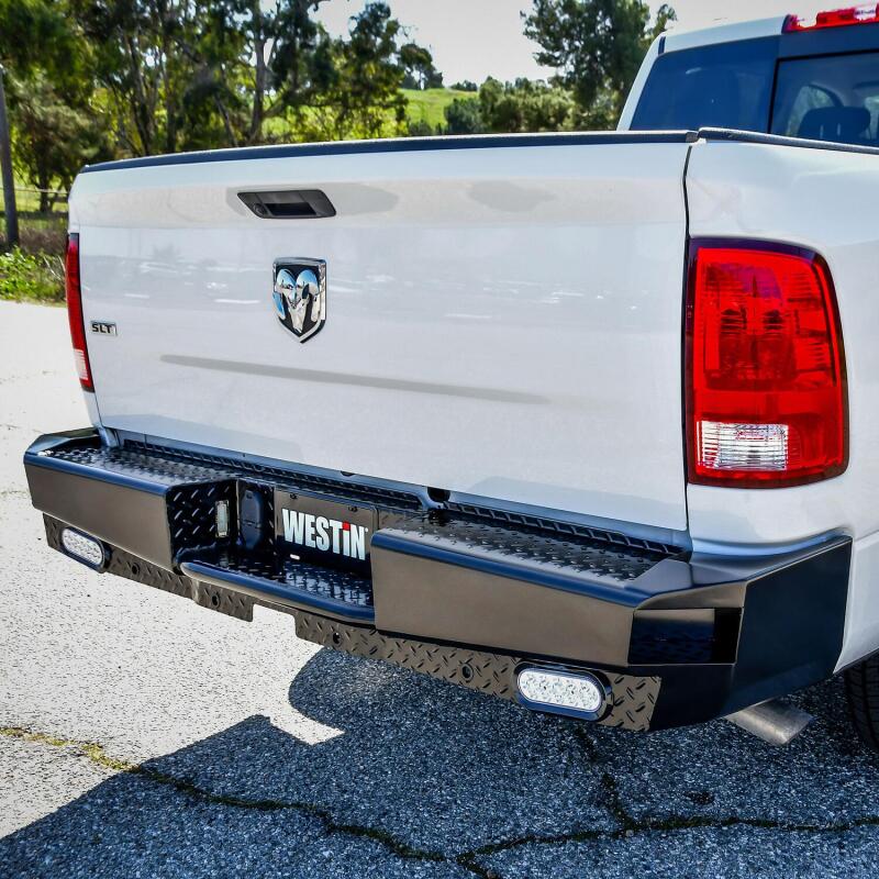Westin Automotive 58-341175 HDX Bandit Rear Bumper For 2009-2024 Dodge Ram 1500