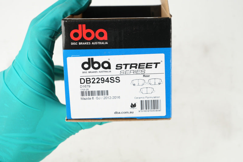 DBA Rear Street Series Brake Pads | Mazda 6 (14-18) (DB2294SS)