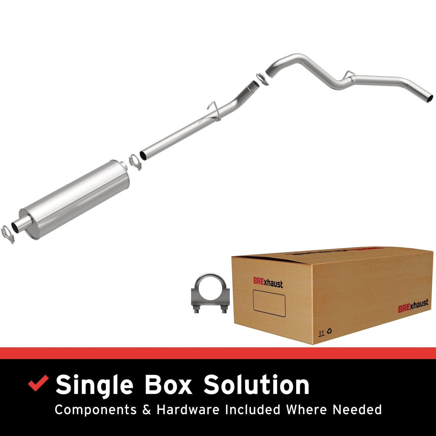 BRExhaust 1994-1997 Dodge Direct-Fit Replacement Exhaust System