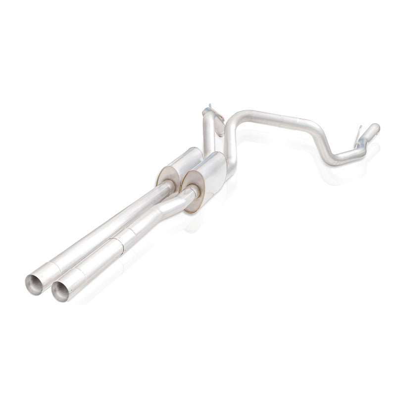 Stainless Works 3in Redline Catback | Chevrolet Silverado 5.3L/6.2L (19+) Use Factory Tips (CT19CBUBR)