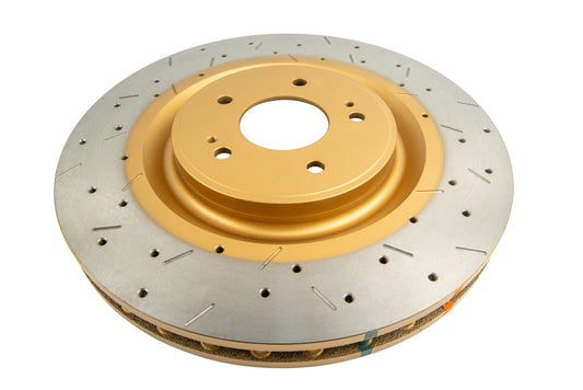 DBA 4000 Series Drilled & Slotted Front Rotor | Mitsubishi Evo X (08-15) (DBA42224XS)