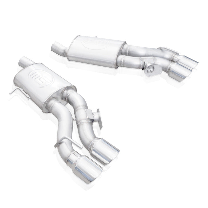 Stainless Works Axleback System Dual-Mode Turbo Mufflers 4in Tips | Cadillac CTS-V Sedan (16-18) (CTSV16MKS-PC)