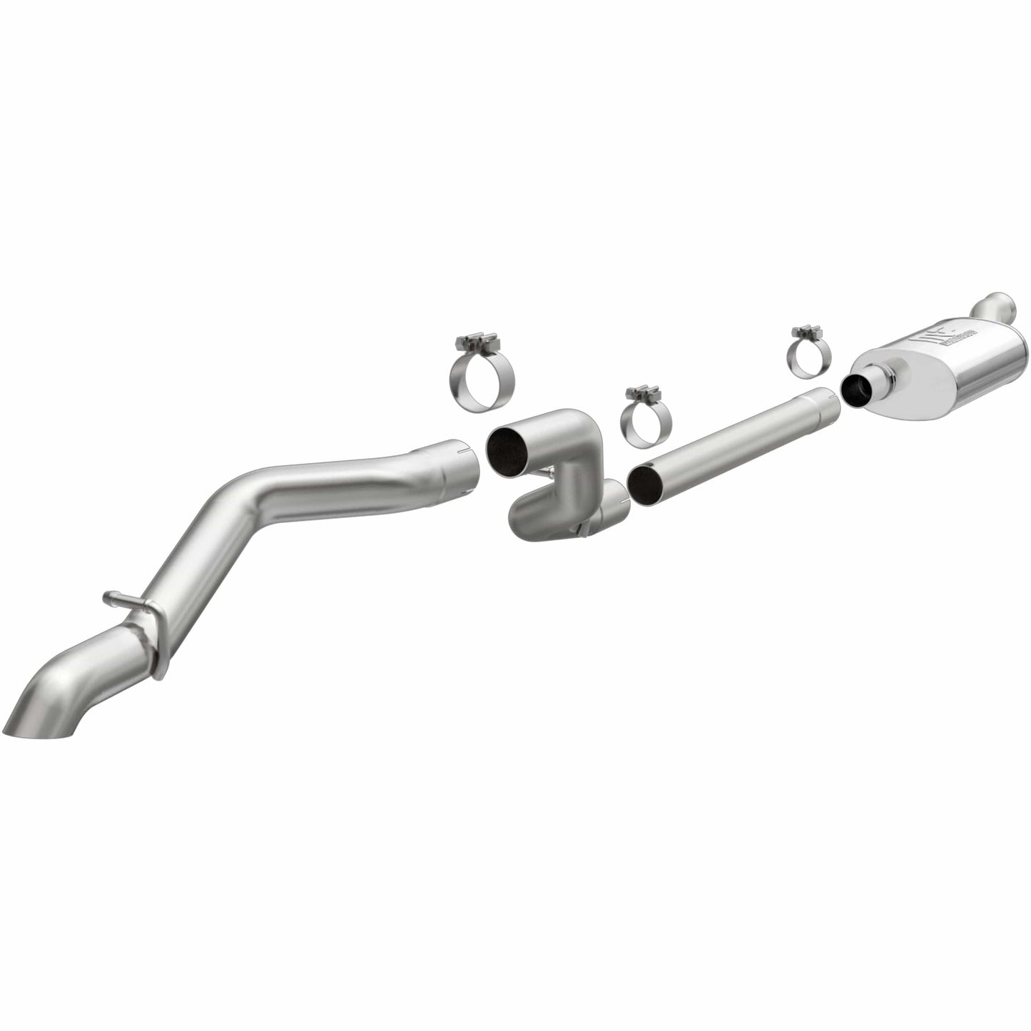 MagnaFlow 2018-2025 Jeep Wrangler Rock Crawler Series Cat-Back Performance Exhaust System