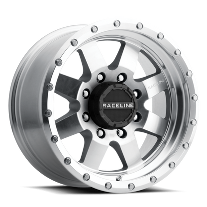Raceline 935 Defender Machined | 17x9" +0mm | 5x127mm Wheel