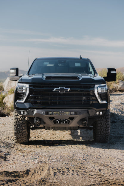 DV8 Offroad FBCS2-04 Spec Series Front Bumper 24-26 Silverado 2500HD/3500
