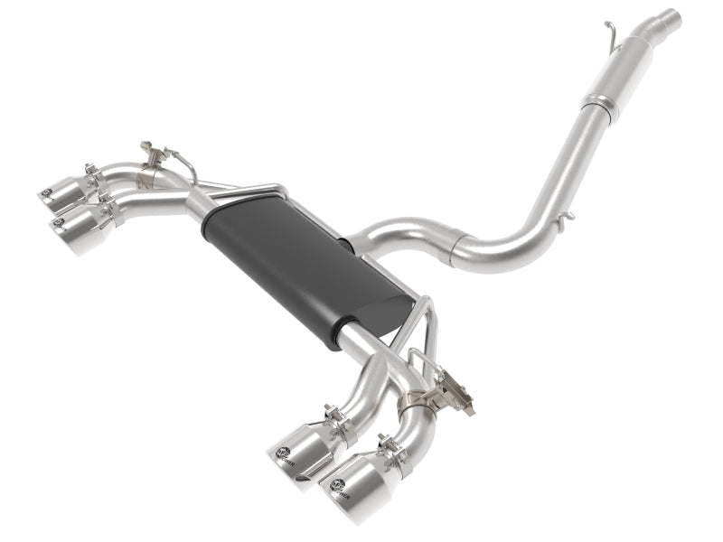 aFe MACH Force-Xp 3in to 2.5in SS Cat-Back Exhaust | VW Golf R (15-19) (49-36430-P)