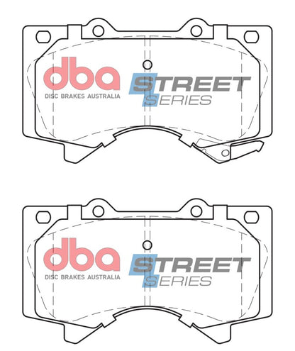 DBA Street Series Front Brake Pads | Toyota Tundra (07-18) (DB1838SS)