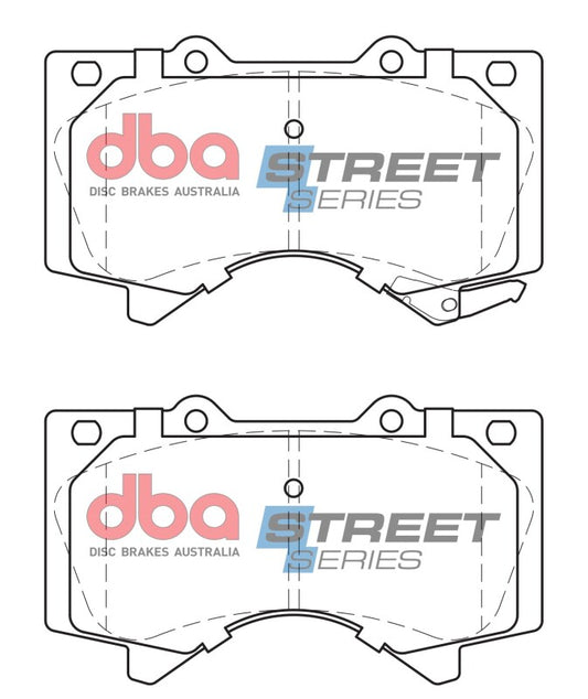 DBA Street Series Front Brake Pads | Toyota Tundra (07-18) (DB1838SS)