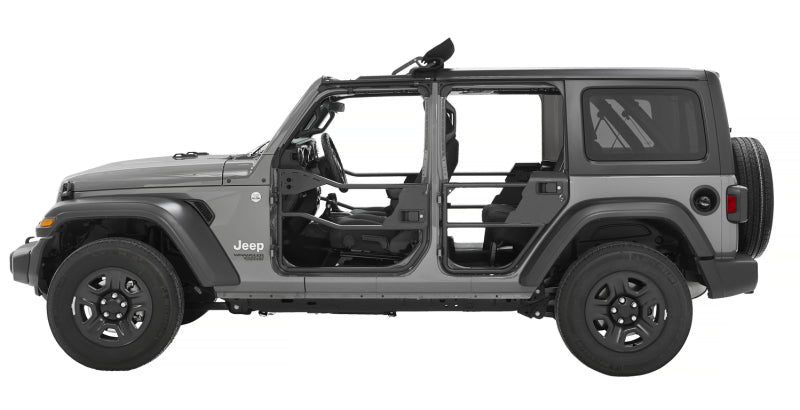 Bestop 51741-01 Rear Element Tube Doors for 20-26 Jeep Gladiator JT/Wrangler JL