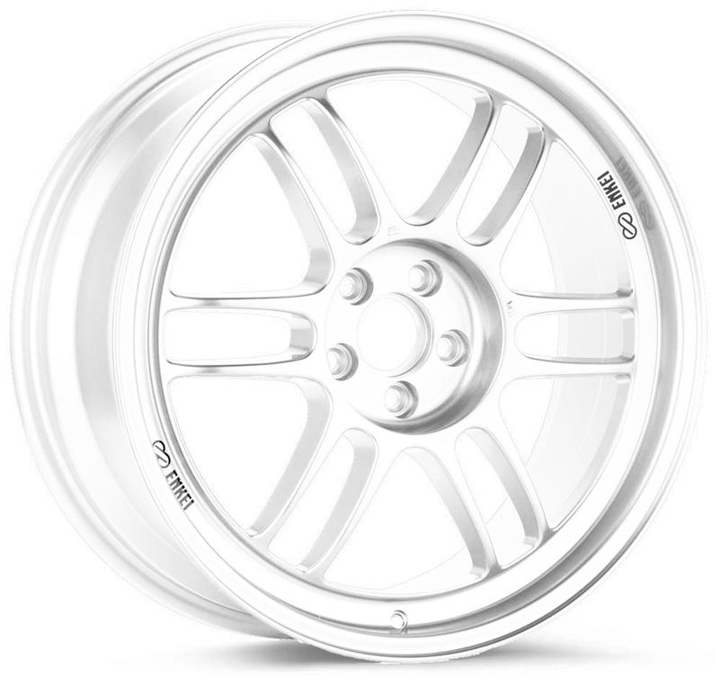 Enkei RPF1 White | 17x10" +18mm | 5x114.3mm Wheel