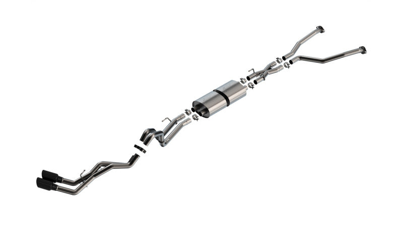 Borla ATAK Cat-Back | Toyota Tundra 22-24 3.4L V6 Hyb. Ext. Cab/Std Bed (145.7in WB) (140940BC)