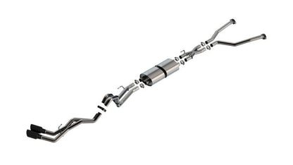 Borla ATAK Cat-Back | Toyota Tundra 22-24 3.4L V6 Hyb. Ext. Cab/Std Bed (145.7in WB) (140940BC)