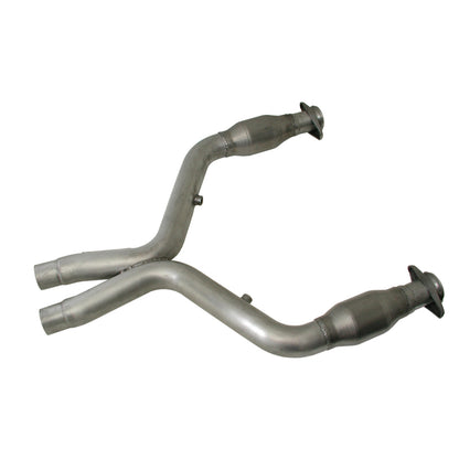 BBK 3in Mid X Pipe w/ Cats | 05-14 Mustang 5.0 (1658)