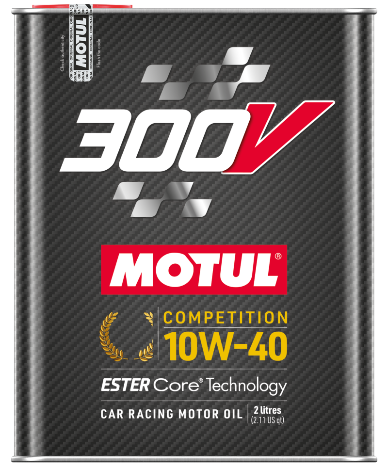 Motul 110821 FITS: 2L 300V Competition 10W40 Motor Oils
