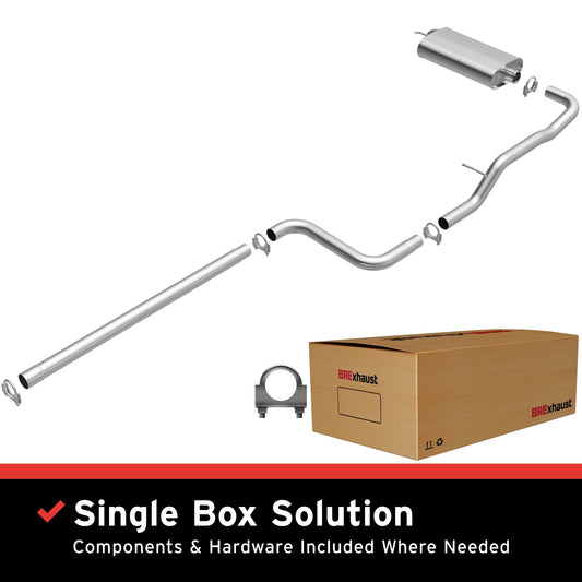 BRExhaust Direct-Fit Replacement Exhaust System 106-0484