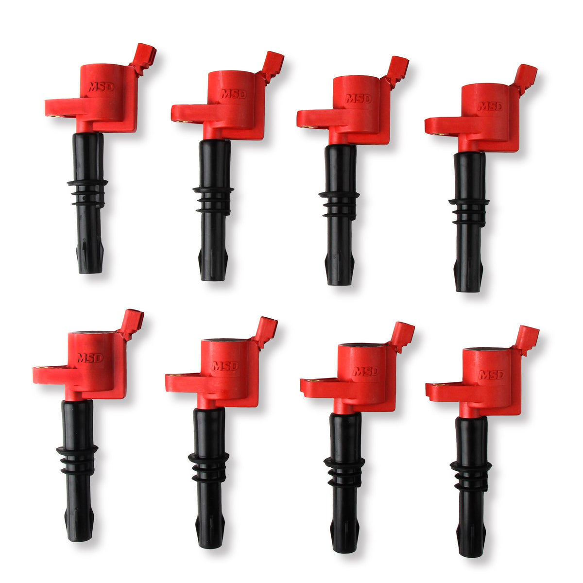 MSD 82438 Ignition Coils, Blaster Series, Red, 8-Pack