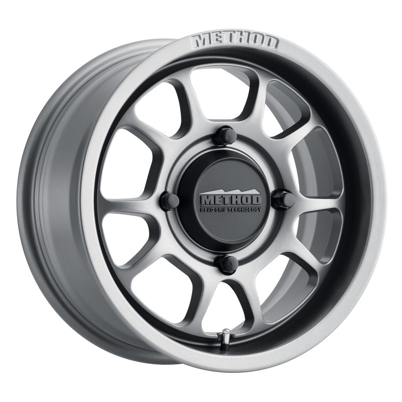 (set of 4) Method Wheels MR409 Steel Grey | 15x7" +13mm | 4x156mm Wheel