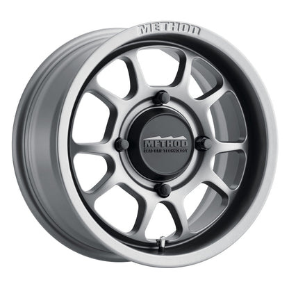(set of 4) Method Wheels MR409 Steel Grey | 15x7" +13mm | 4x156mm Wheel