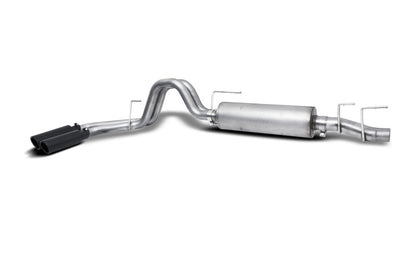 Gibson Dual Sport Exhaust System | Ford F-150 (21-24) 2.7/3.3L 3/2.5in Stainless Black Elite (${sku})