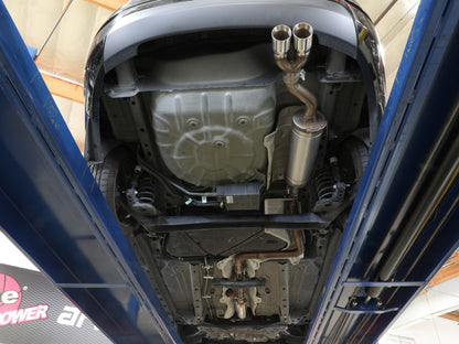 aFe Takeda Series 2 1/2in 304 SS Cat-Back | Ford Fiesta (14-19) L4-1.6L w/ Black Tip (49-33134-B)