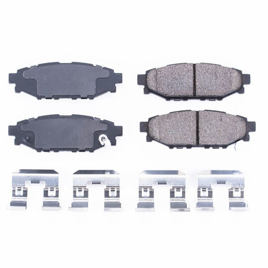 PowerStop Z17 Evolution Ceramic Rear Brake Pads | Subaru BRZ (13-16) (17-1114)