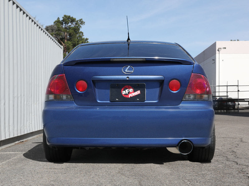 aFe Lexus IS300 01-05 L6-3.0L Takeda Cat-Back Exhaust System | Lexus IS300 (01-05) (49-36058-B)
