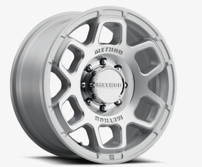 (set of 4) Method Wheels MR710 HD Machined Clear Coat | 18x9" +12mm | 8x6.5mm Wheel