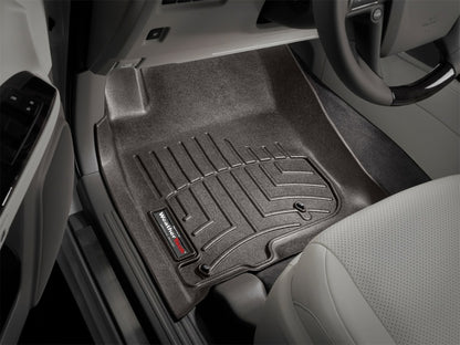 WeatherTech 11-12 Toyota 4Runner Front FloorLiners - Cocoa