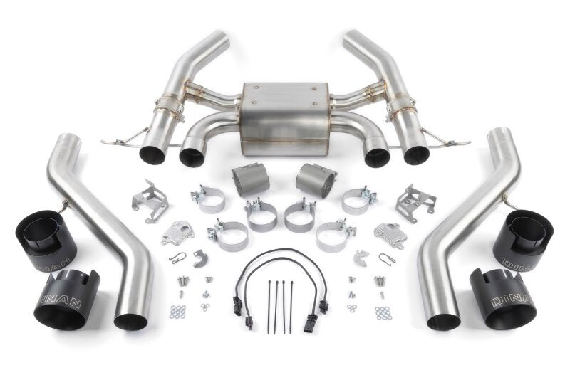 Dinan Freeflow Axleback Exhaust System | BMW M2 (23-26) (D660-0100-BLK)