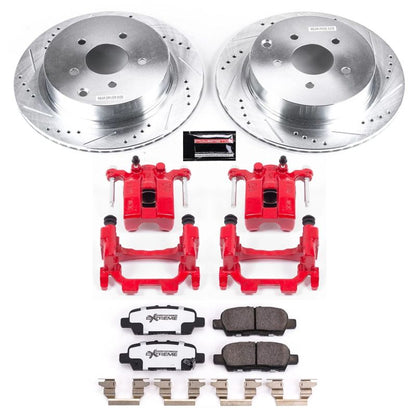 PowerStop Z26 Street Kit w/Cals | Infiniti Q50/Q60 (14-24) (KC8006/KC6944/KC8021-26)