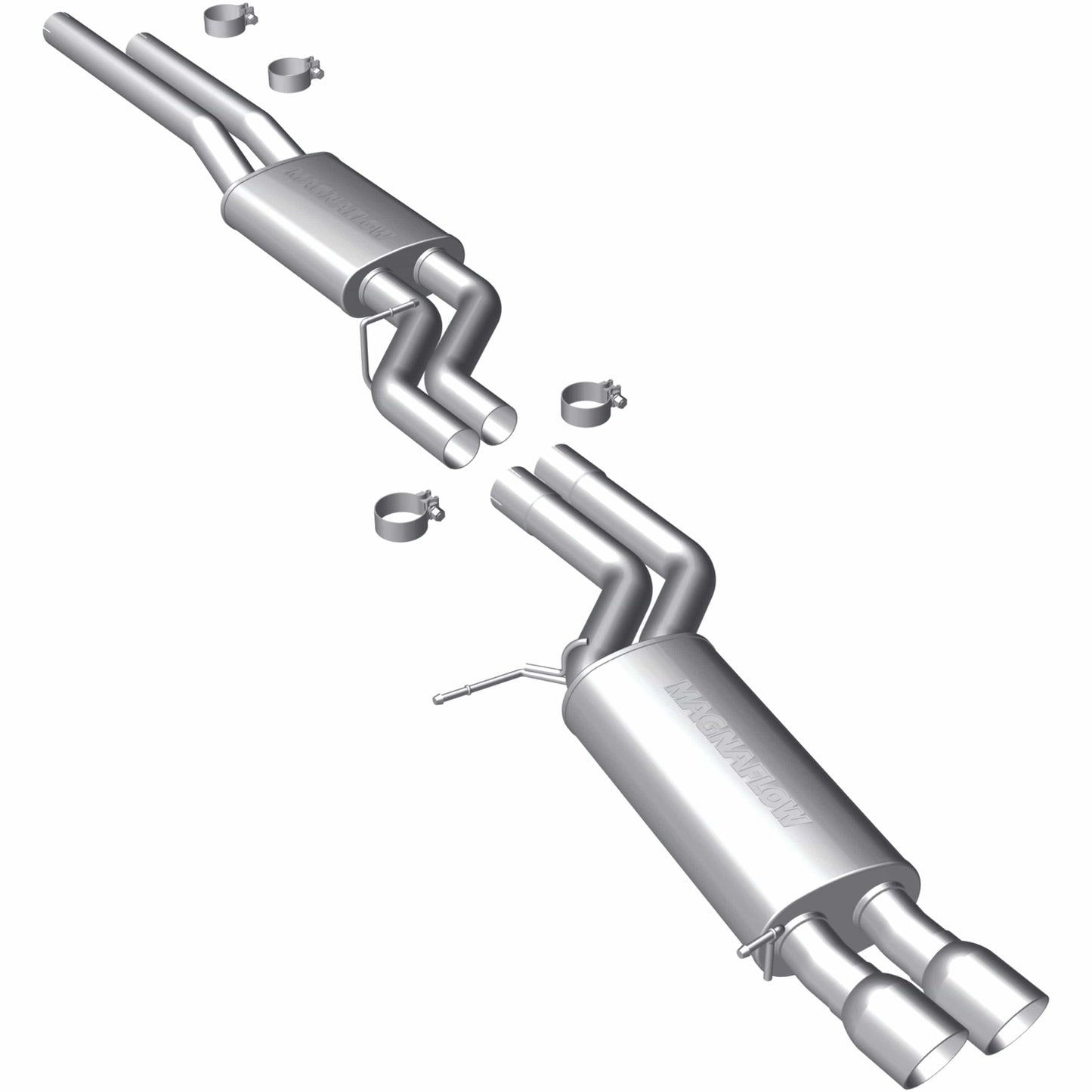 MagnaFlow 2008-2010 BMW 535i Touring Series Cat-Back Performance Exhaust System