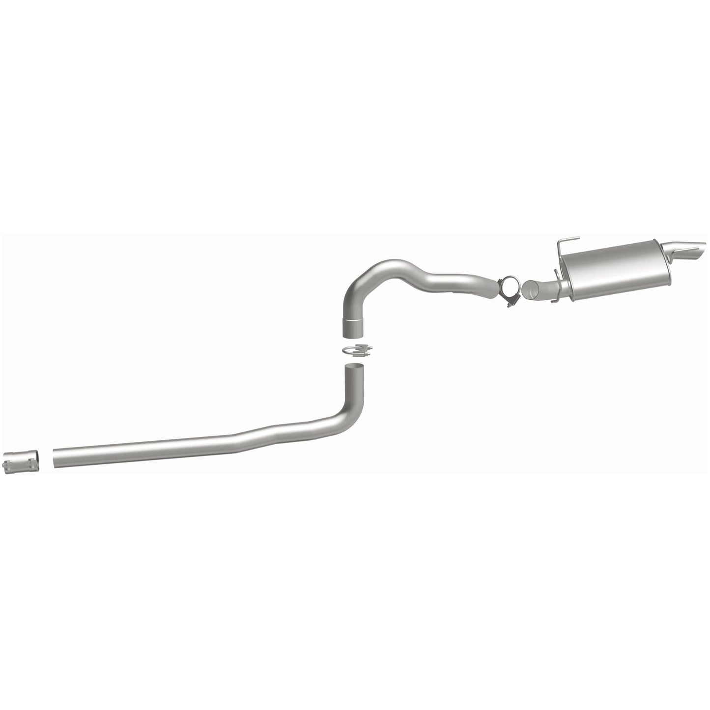 BRExhaust 2005-2009 Ford Mustang 4.0L Direct-Fit Replacement Exhaust System