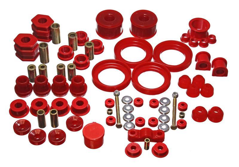 Energy Suspension 99-04 Ford F-250 4WD Superduty Black Hyper-flex Master Bushing Set