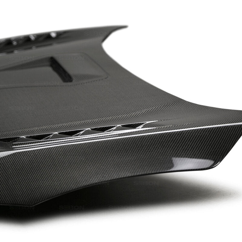 Seibon TSII Style Carbon Fiber Hood | Honda Civic Type-R (17-20) (HD17HDCVR-TSII)