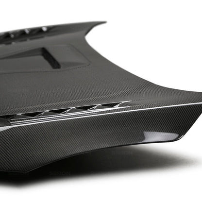 Seibon TSII Style Carbon Fiber Hood | Honda Civic Type-R (17-20) (HD17HDCVR-TSII)
