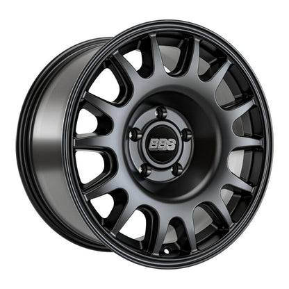 (set of 4) BBS TS-R Satin Black | 18x9" +25mm | 5x130mm Wheels