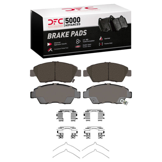 DFC 02-11 Acura RSX Front Ceramic Brake Pads & Hardware (1551-0948-01)