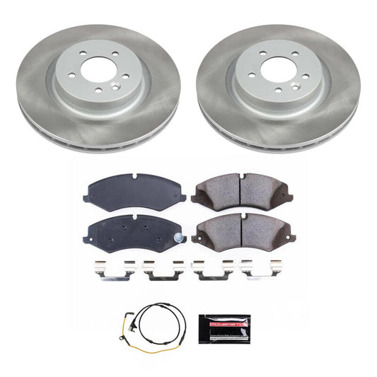 PowerStop 14-17 Land Rover Range Rover Sport Front Semi-Coated Rotor Kit (SC7079)