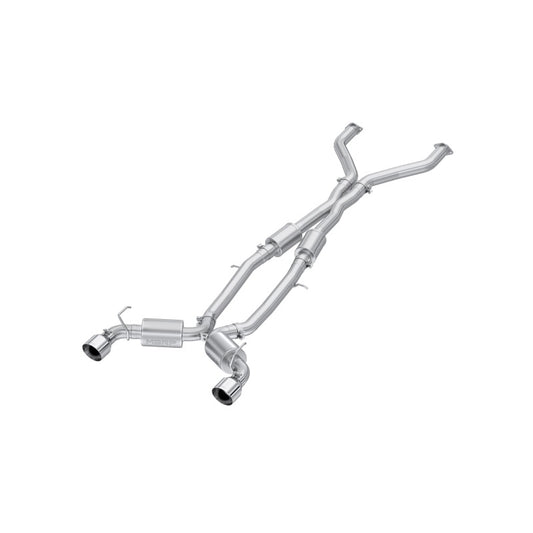 MBRP 3.0L Armor Pro T304 Stainless Steel Cat-Back Dual Rear Exit | Nissan Z (23-24) (S4408304)