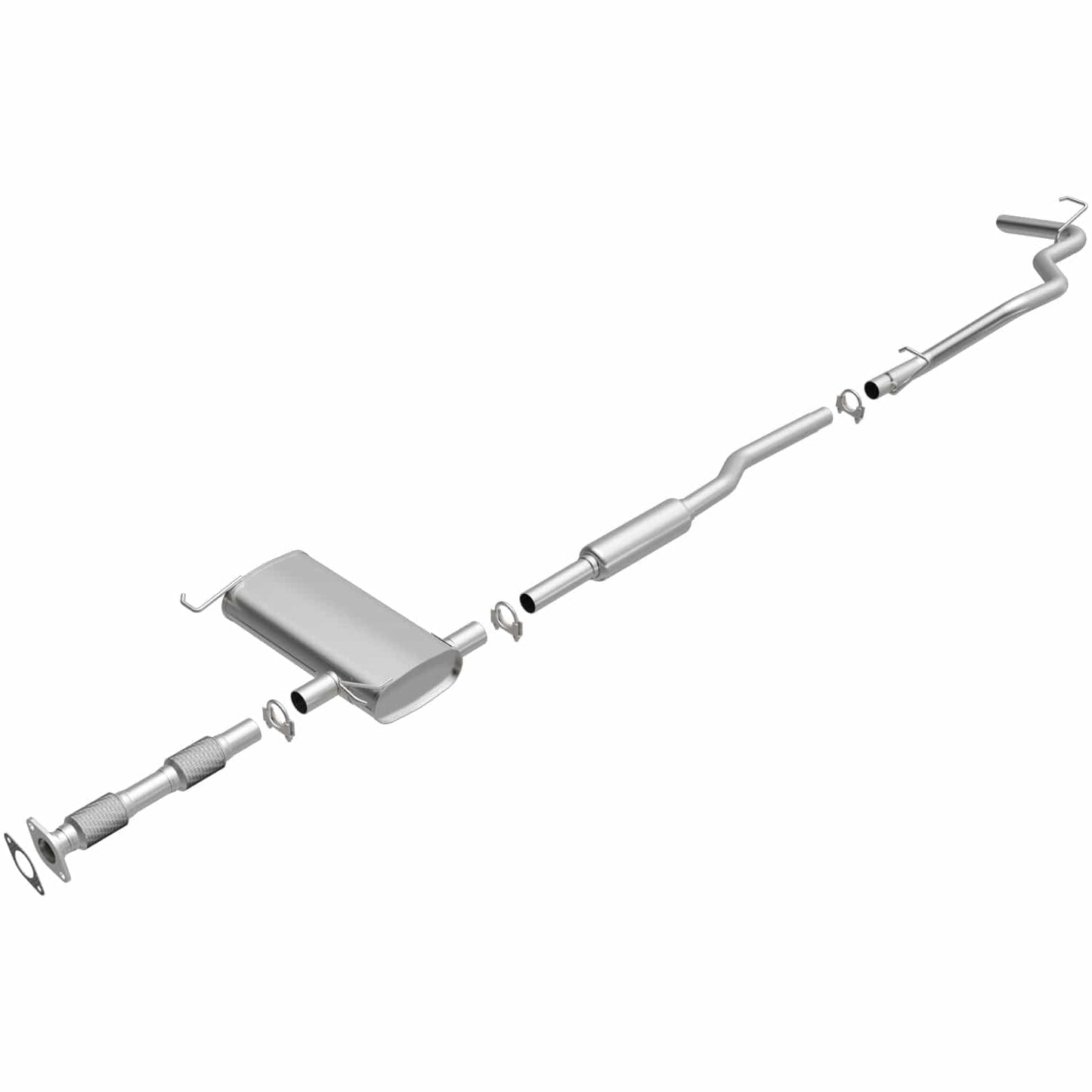 BRExhaust 1995-1998 Ford Windstar Direct-Fit Replacement Exhaust System