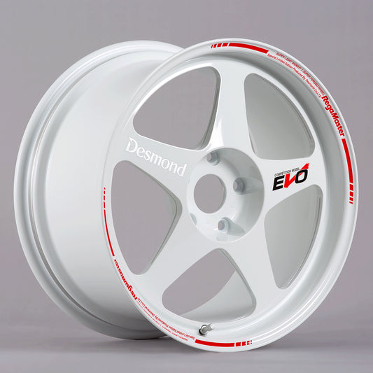 Desmond Regamaster EVO II 18x10 +50 5x120 Gloss White (SET)