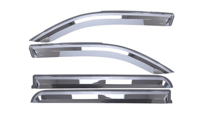 Putco 19-20 Ram 1500 Quad Cab Chrome Window Visors | Truck/SUV (480070)