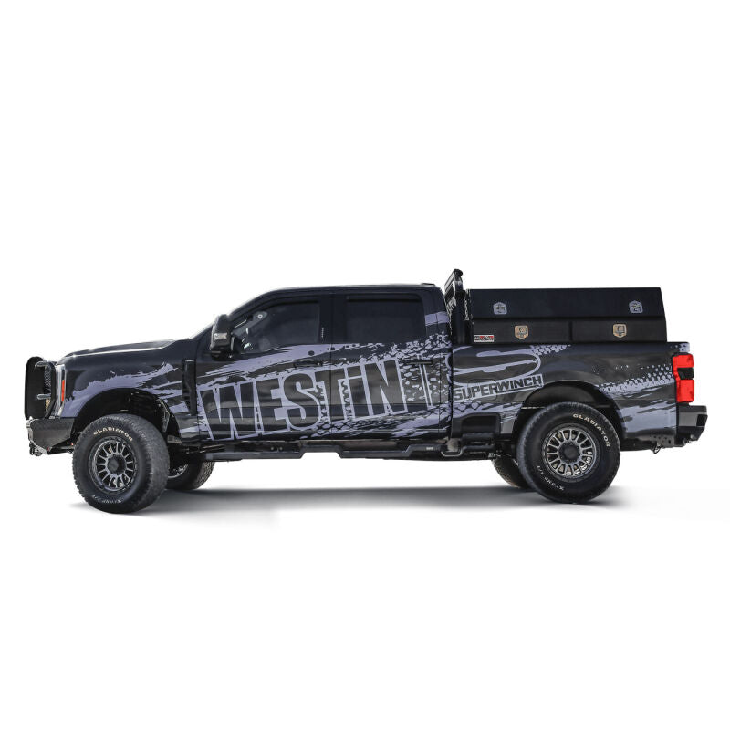 Westin Automotive 58-311205 HDX Bandit Front Bumper - Black For Ford Super Duty